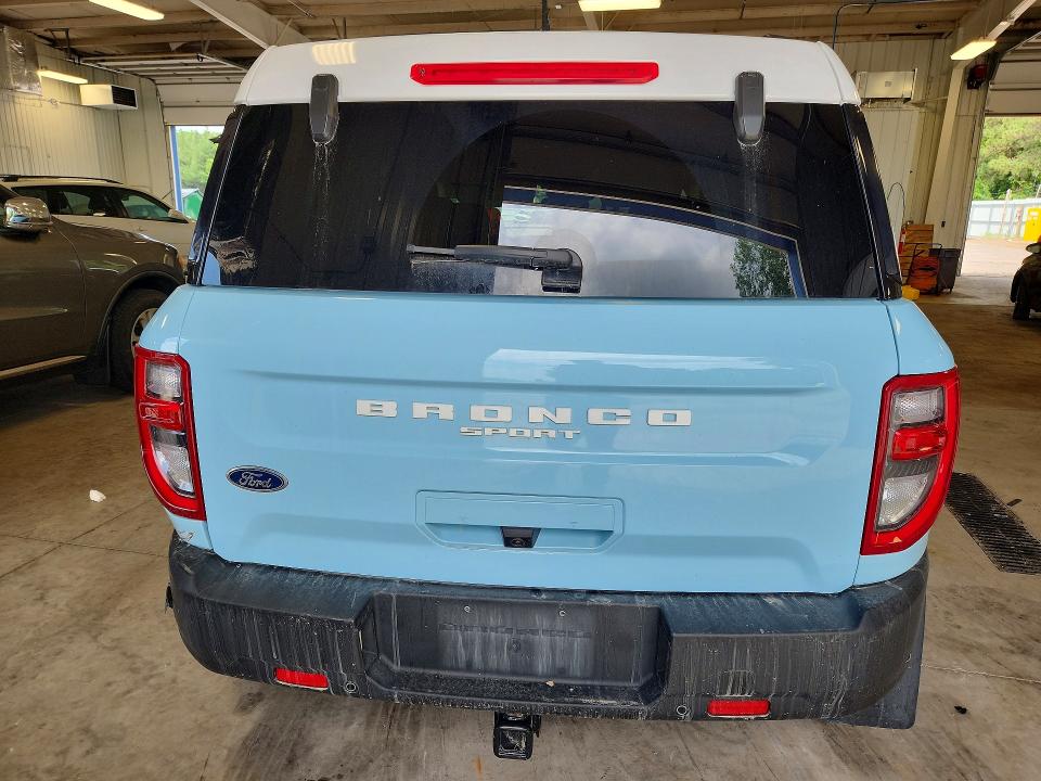 2024 Ford Bronco Sport მანქანა იყიდება აუქციონზე, vin: 3FMCR9G66RRE83648, აუქციონის ნომერი: 56575216