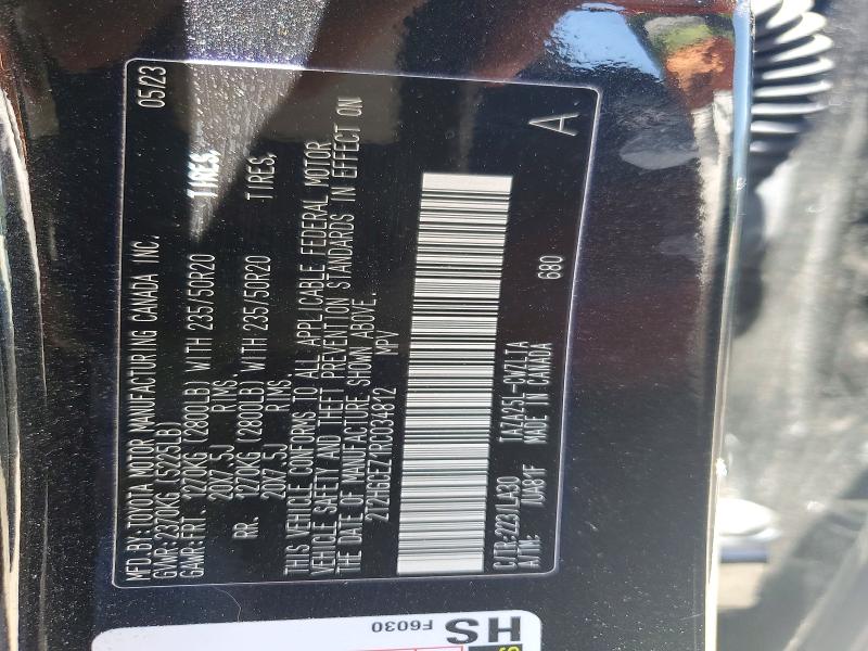 2024 Lexus Nx მანქანა იყიდება აუქციონზე, vin: 2T2HGCEZ1RC034812, აუქციონის ნომერი: 55207976