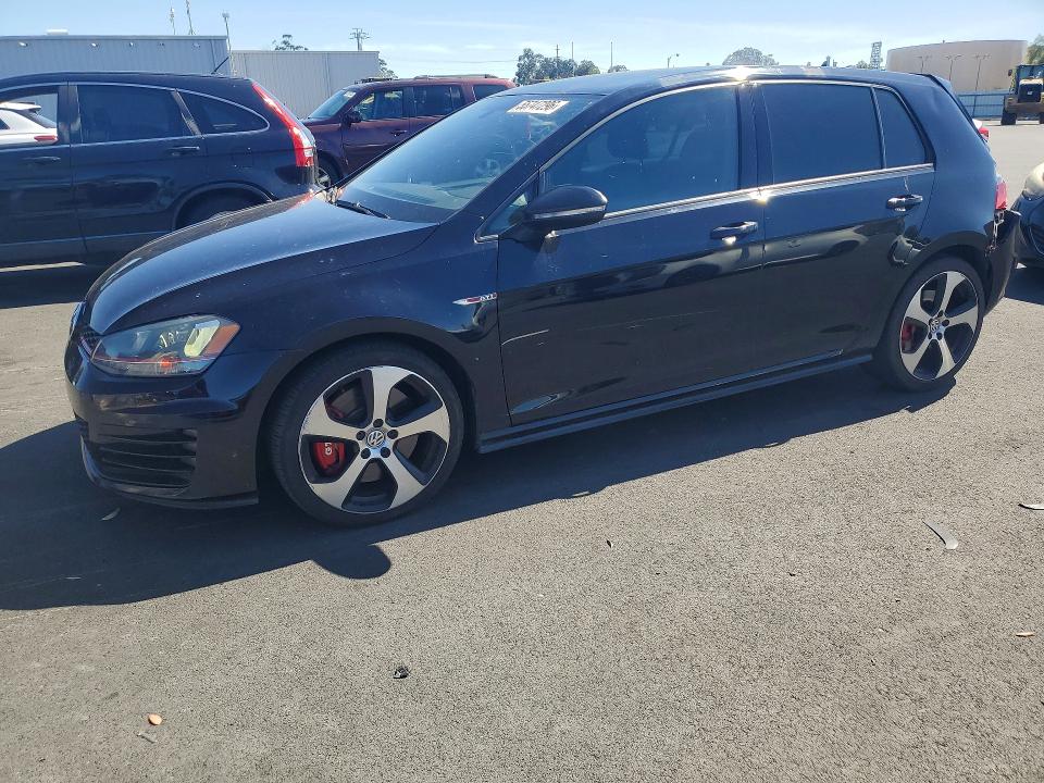 2016 Volkswagen Gti მანქანა იყიდება აუქციონზე, vin: 3VW547AU9GM058116, აუქციონის ნომერი: 55747296