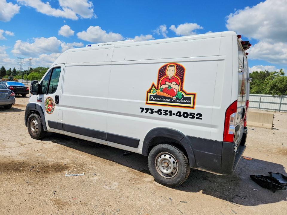 57328286 :رقم المزاد ، 3C6LRVDGXNE108946 vin ، 2022 Ram Promaster 2500 مزاد بيع
