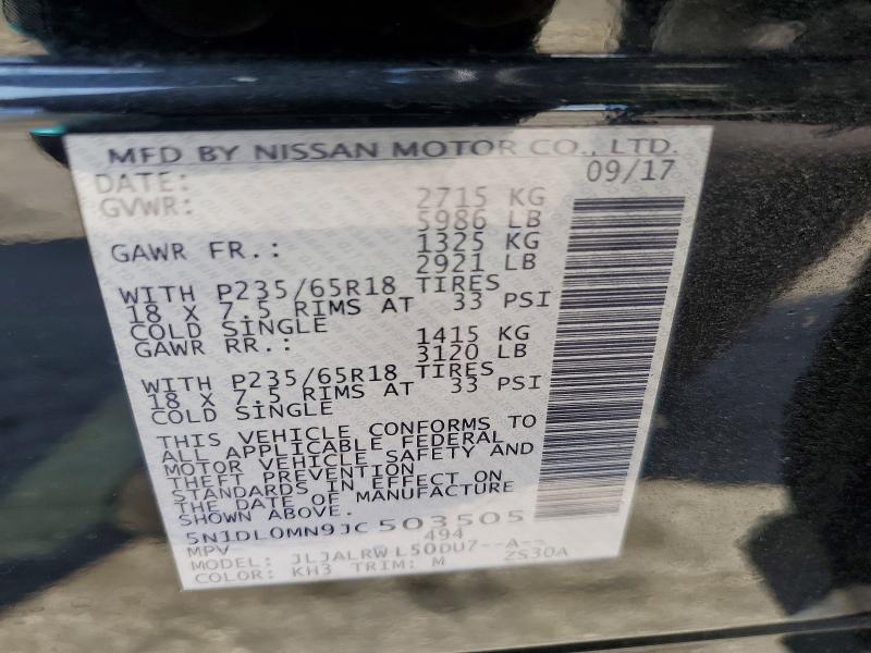 Продажа на аукционе авто 2018 Infiniti Qx60, vin: 5N1DL0MN9JC503505, номер лота: 85449955