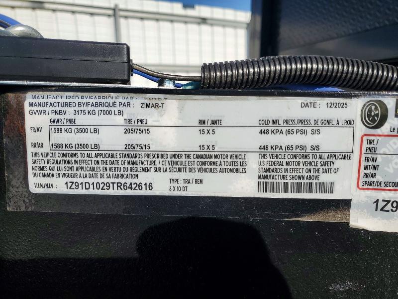 Продаж на аукціоні авто 2026 Unknown Unknown, vin: 1Z91D1029TR642616, номер лоту: 54673496