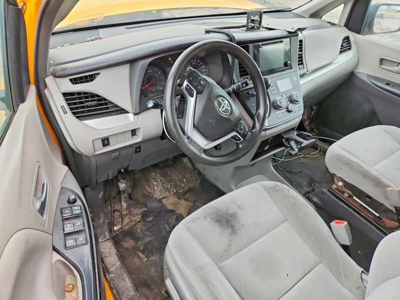 2016 Toyota Sienna მანქანა იყიდება აუქციონზე, vin: 5TDKK3DC6GS763284, აუქციონის ნომერი: 57137416