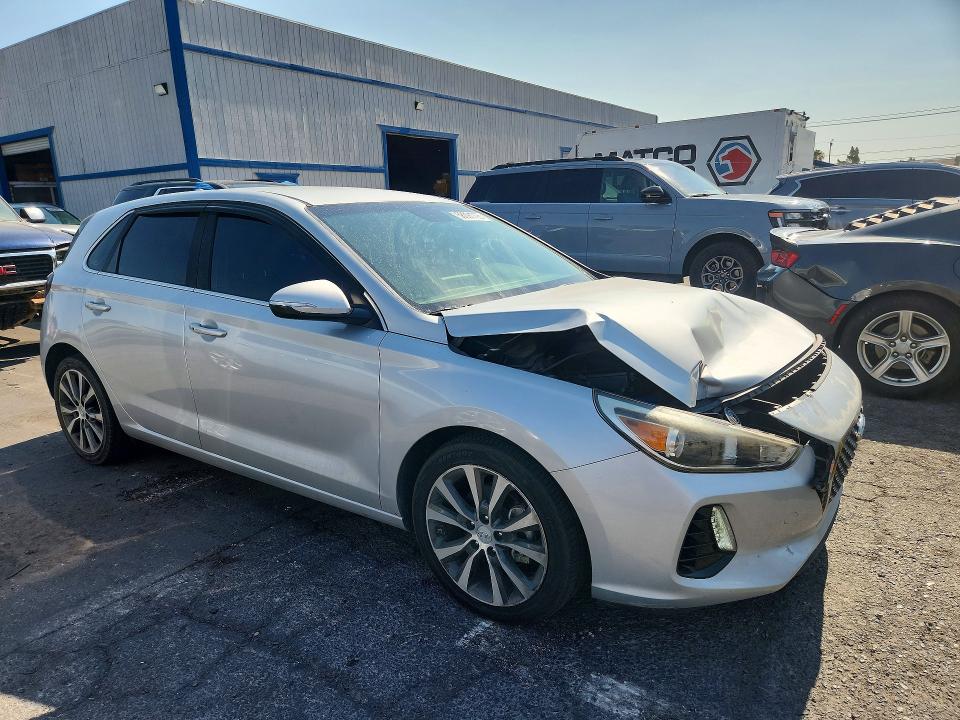 58091796 :رقم المزاد ، KMHH35LE9JU036483 vin ، 2018 Hyundai Elantra Gt مزاد بيع