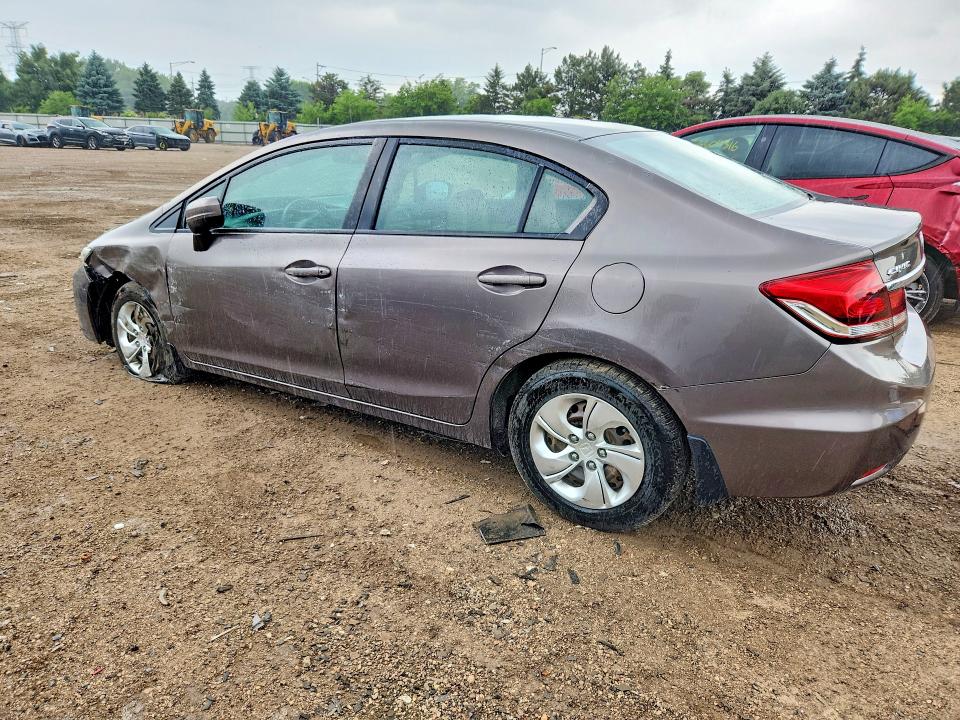 56475456 :رقم المزاد ، 19XFB2F59FE070017 vin ، 2015 Honda Civic مزاد بيع