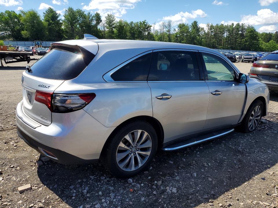 57155966 :رقم المزاد ، 5FRYD4H48EB049914 vin ، 2014 Acura Mdx مزاد بيع