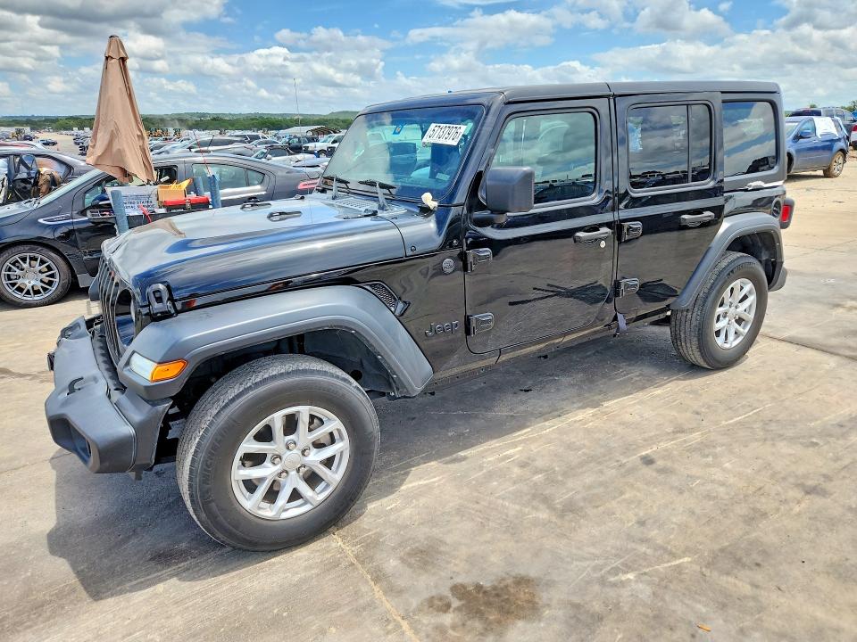 57137976 :رقم المزاد ، 1C4HJXDN1PW634701 vin ، 2023 Jeep Wrangler مزاد بيع