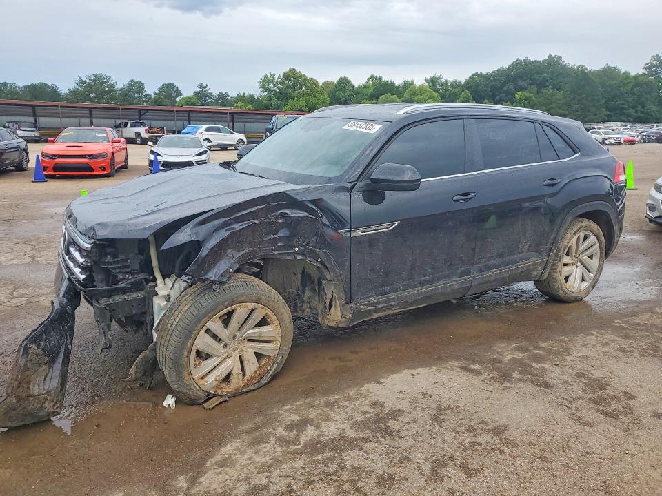 58652336 :رقم المزاد ، 1V2WE2CA1PC223280 vin ، 2023 Volkswagen Atlas Cross Sport مزاد بيع