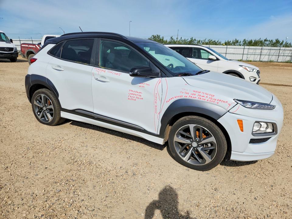 2020 Hyundai Kona მანქანა იყიდება აუქციონზე, vin: KM8K3CA59LU481239, აუქციონის ნომერი: 58925926