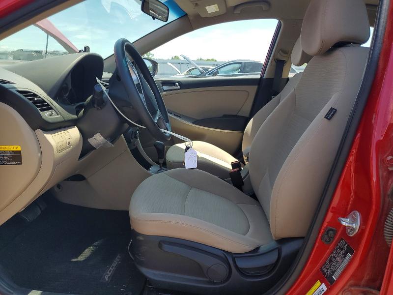56991266 :رقم المزاد ، KMHCT4AE3HU255344 vin ، 2017 Hyundai Accent مزاد بيع
