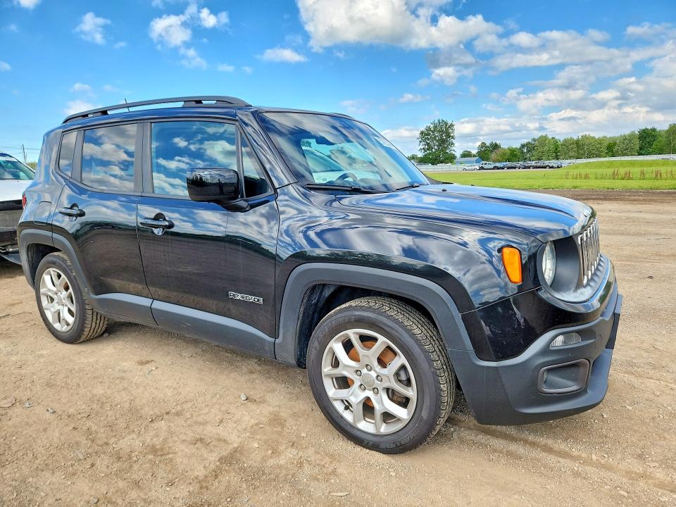 Продаж на аукціоні авто 2018 Jeep Renegade, vin: ZACCJABB0JPG99379, номер лоту: 57923236