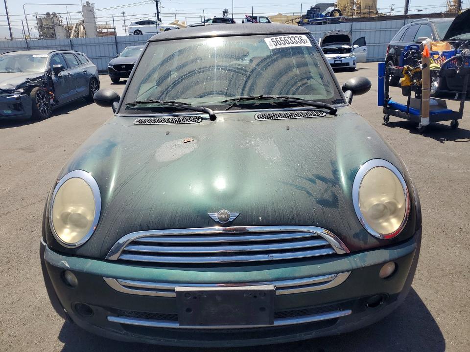 56563336 :رقم المزاد ، WMWRC33465TJ63642 vin ، 2005 Mini Cooper مزاد بيع