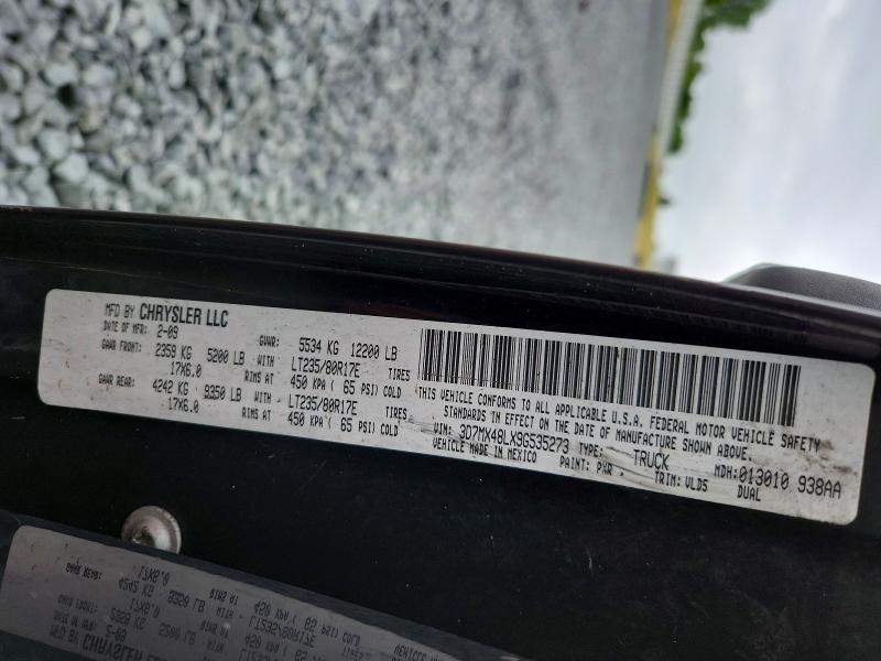 Продаж на аукціоні авто 2009 Dodge Ram 3500, vin: 3D7MX48LX9G535273, номер лоту: 58938956