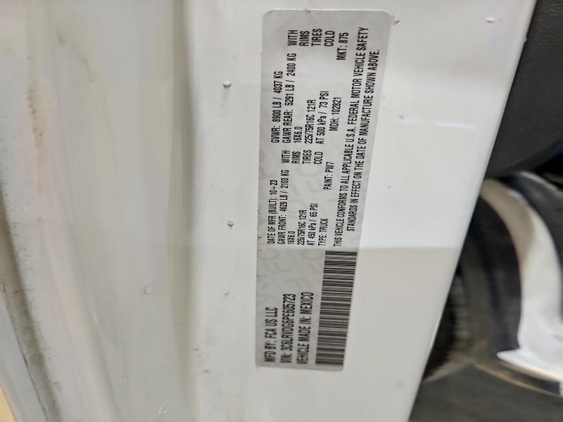 Aukcja sprzedaży 2023 Ram Promaster 2500, vin: 3C6LRVDG6PE605723, numer aukcji: 55654266