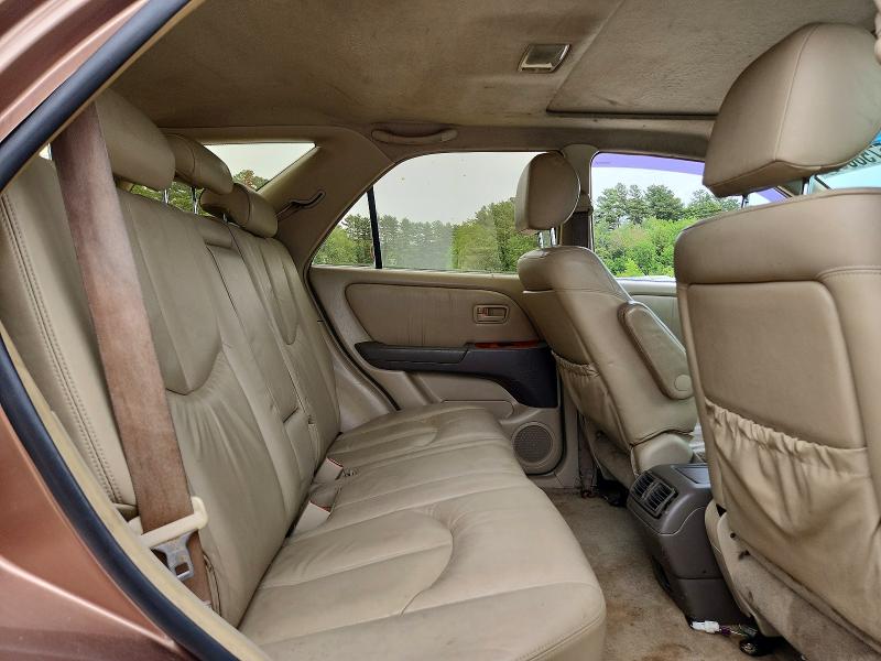 55758056 :رقم المزاد ، JT6HF10U2X0063502 vin ، 1999 Lexus Rx مزاد بيع