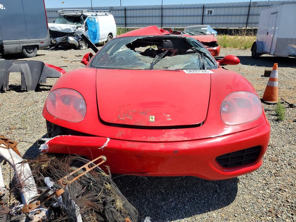 Aukcja sprzedaży 1999 Ferrari 360, vin: ZFFYR51A0X0118199, numer aukcji: 58287506