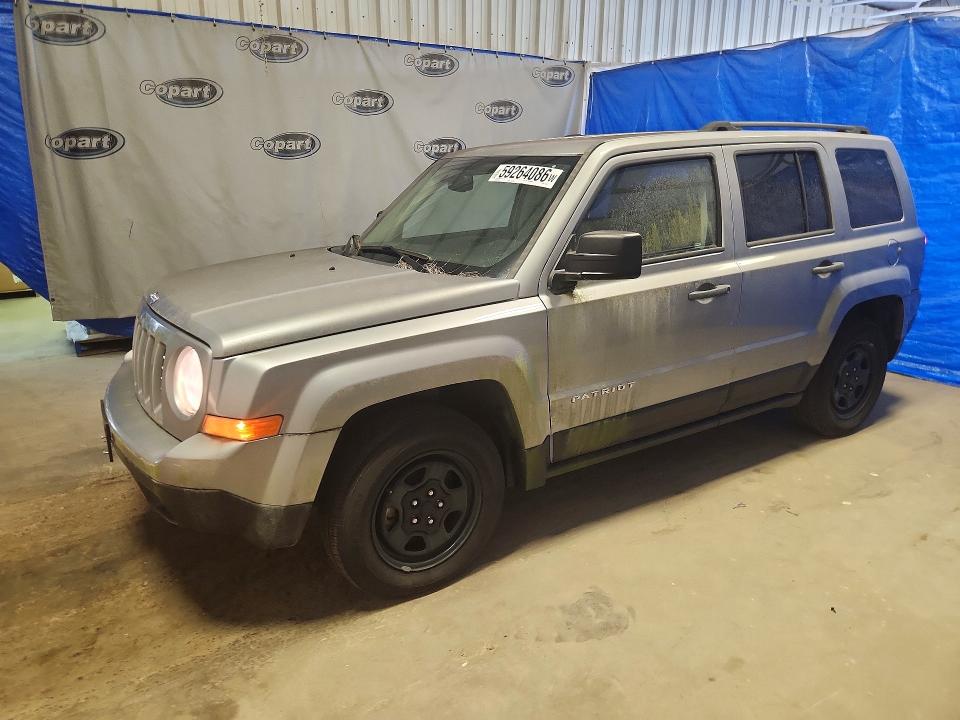 Продаж на аукціоні авто 2017 Jeep Patriot, vin: 1C4NJPBB8HD117839, номер лоту: 59264086