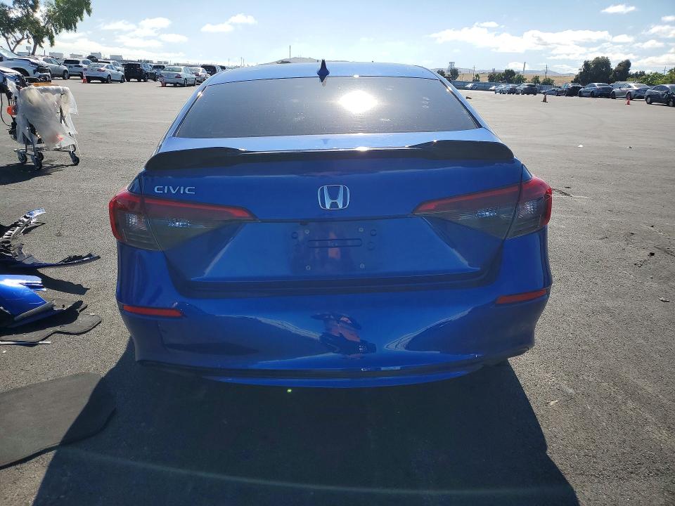 2022 Honda Civic მანქანა იყიდება აუქციონზე, vin: 2HGFE2F27NH528736, აუქციონის ნომერი: 56835716