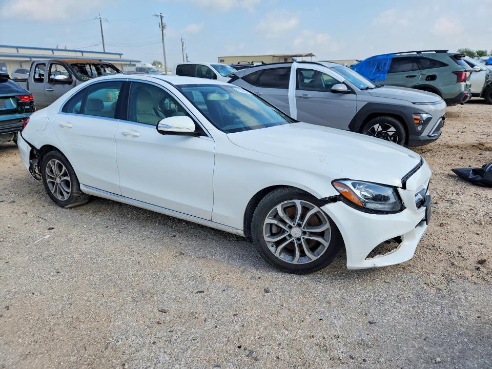 57849836 :رقم المزاد ، 55SWF4JB4FU051767 vin ، 2015 Mercedes-benz C مزاد بيع
