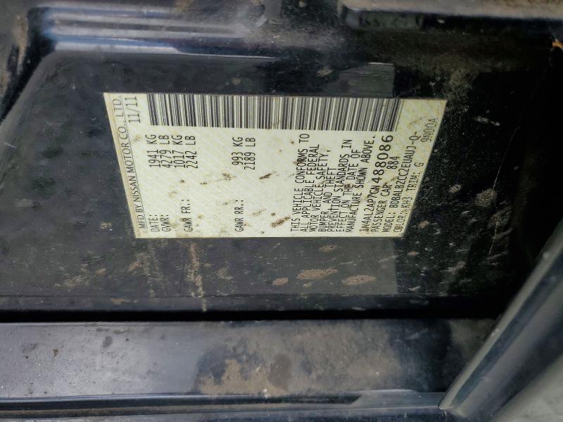Aukcja sprzedaży 2012 Nissan Altima, vin: 1N4AL2AP7CN488086, numer aukcji: 58096746