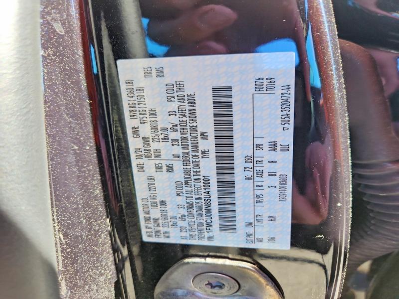 Продаж на аукціоні авто 2025 Ford Escape, vin: 1FMCU0MN8SUA10001, номер лоту: 56129896