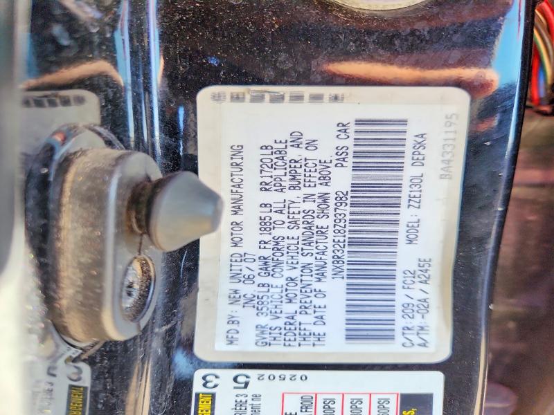 55451586 :رقم المزاد ، 1NXBR32E18Z937982 vin ، 2008 Toyota Corolla مزاد بيع