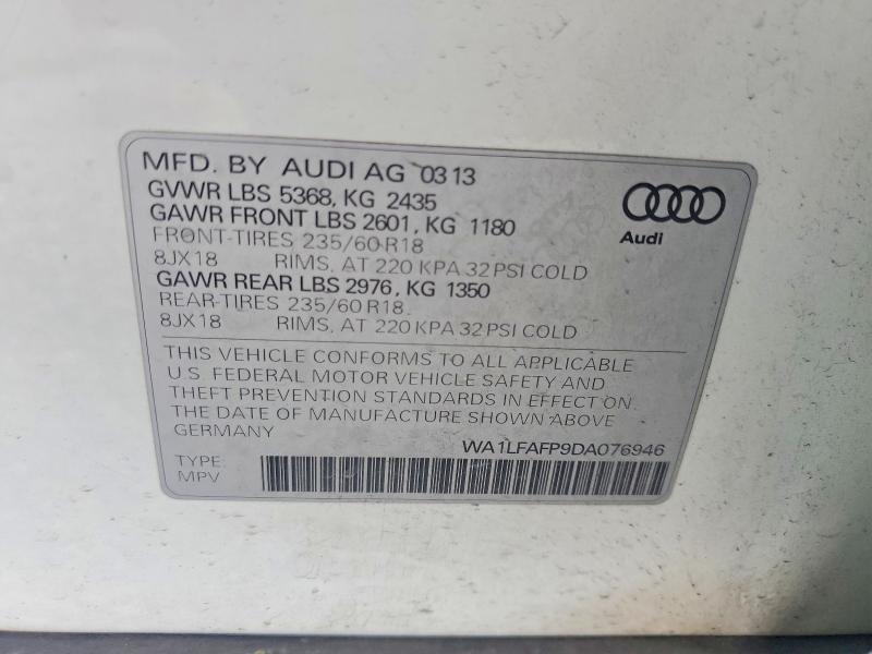 Aukcja sprzedaży 2013 Audi Q5, vin: WA1LFAFP9DA076946, numer aukcji: 55696716