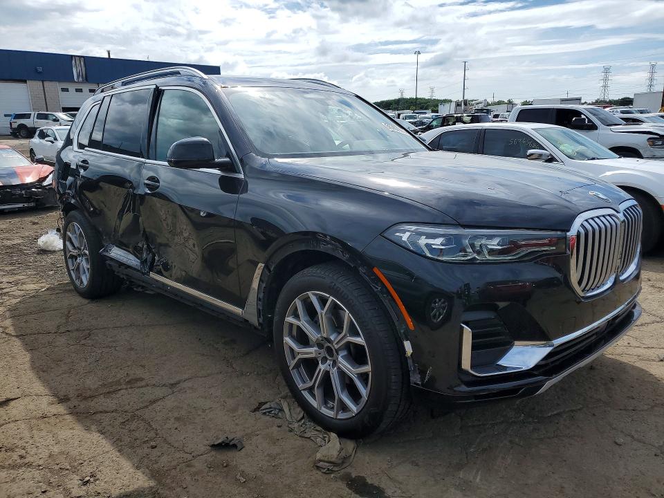 2022 Bmw X7 მანქანა იყიდება აუქციონზე, vin: 5UXCW2C0XN9K89411, აუქციონის ნომერი: 56767906