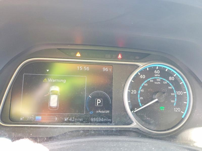 53285436 :رقم المزاد ، 1N4AZ1CP1JC308437 vin ، 2018 Nissan Leaf مزاد بيع