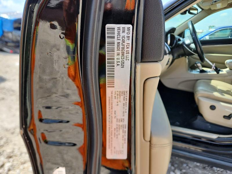 Продаж на аукціоні авто 2021 Jeep Grand Cherokee, vin: 1C4RJFBG8MC512529, номер лоту: 55943866