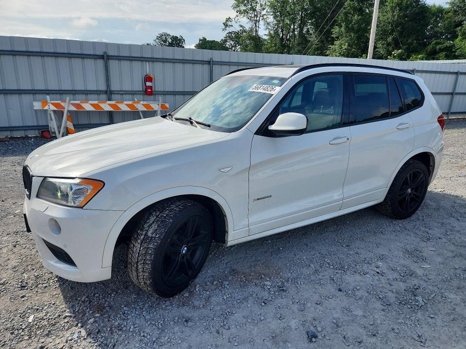 56814826 :رقم المزاد ، 5UXWX7C59E0E81638 vin ، 2014 Bmw X3 مزاد بيع