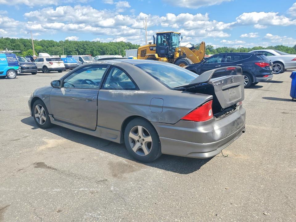 2004 Honda Civic მანქანა იყიდება აუქციონზე, vin: 1HGEM22924L020791, აუქციონის ნომერი: 55755126
