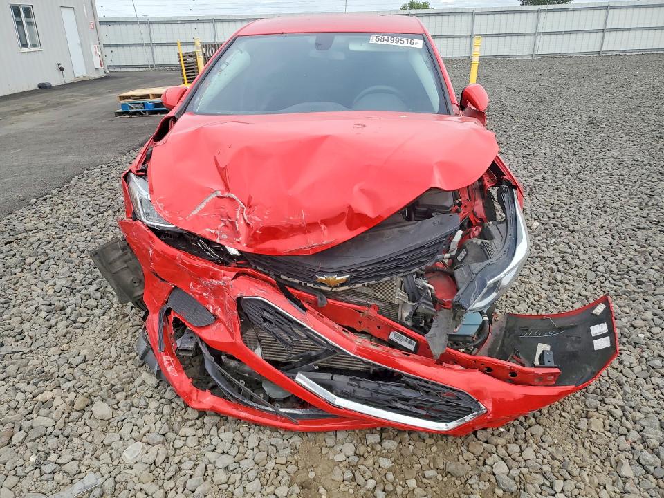 58499516 :رقم المزاد ، 1G1BC5SM0H7275263 vin ، 2017 Chevrolet Cruze مزاد بيع