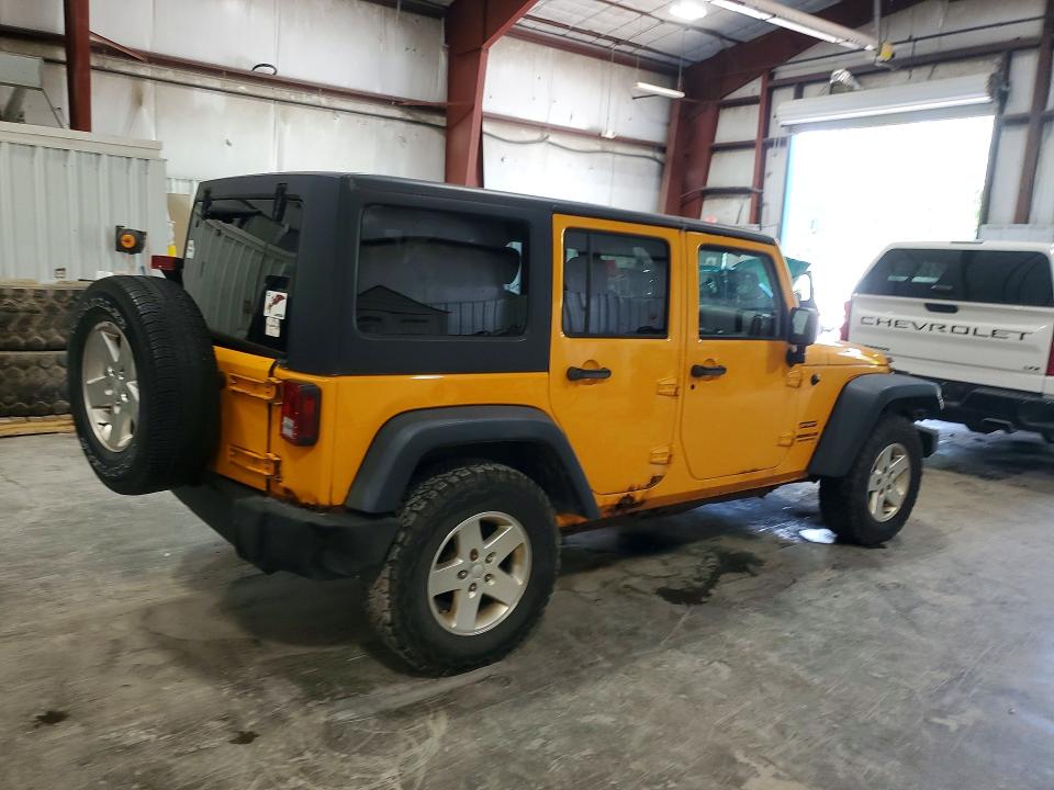 2013 Jeep Wrangler Unlimited მანქანა იყიდება აუქციონზე, vin: 1C4BJWDG3DL557117, აუქციონის ნომერი: 59136966