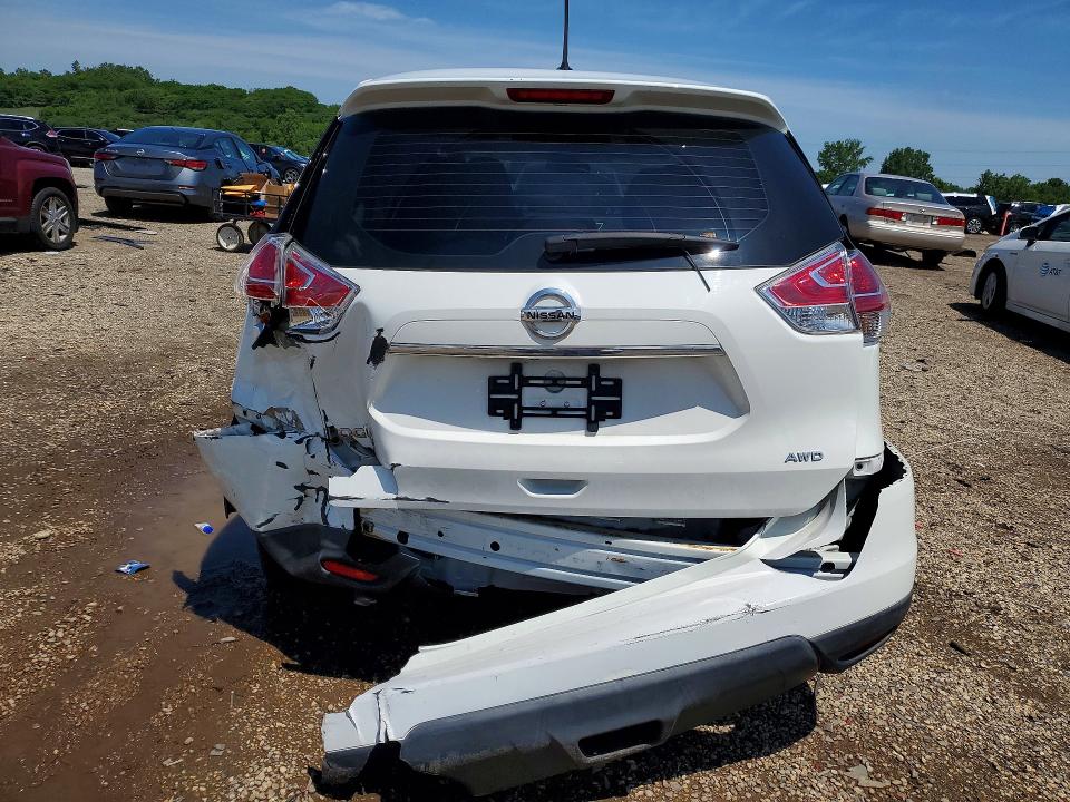 2016 Nissan Rogue მანქანა იყიდება აუქციონზე, vin: KNMAT2MV1GP737898, აუქციონის ნომერი: 58321416