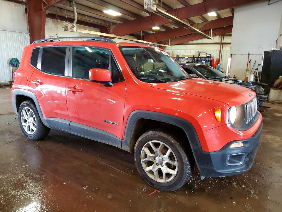2015 Jeep Renegade მანქანა იყიდება აუქციონზე, vin: ZACCJBBT0FPC12865, აუქციონის ნომერი: 58485756