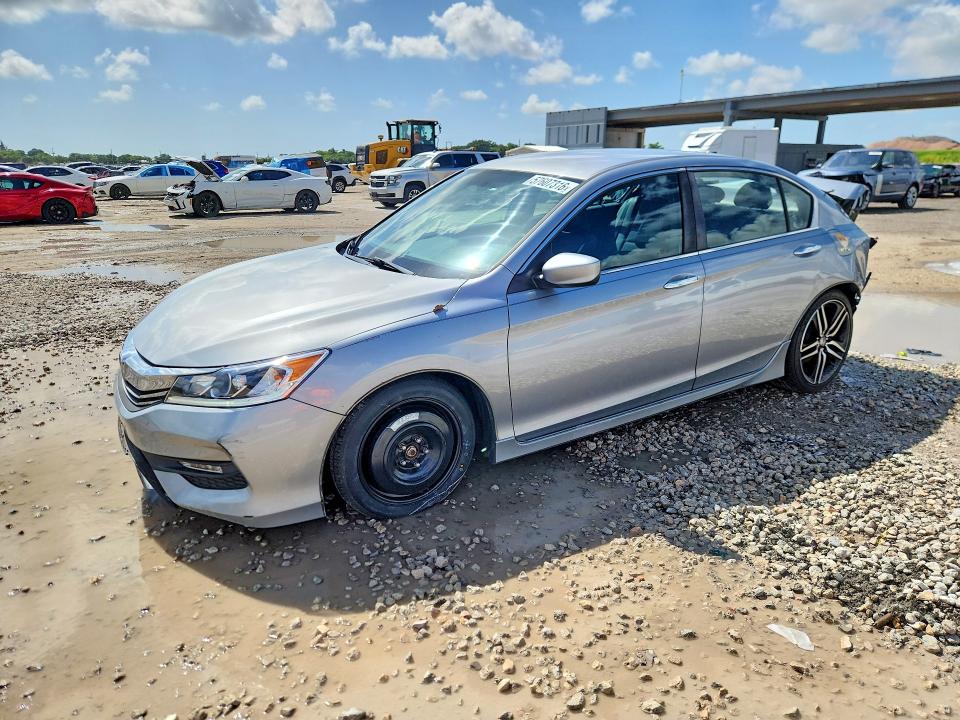 2017 Honda Accord მანქანა იყიდება აუქციონზე, vin: 1HGCR2F59HA278372, აუქციონის ნომერი: 57607316