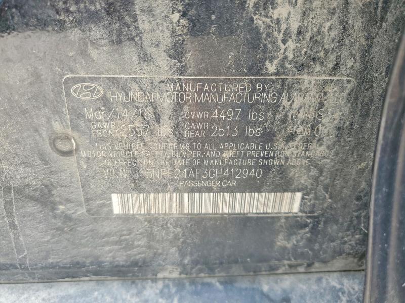 Продажа на аукционе авто 2016 Hyundai Sonata, vin: 5NPE24AF3GH412940, номер лота: 56681786