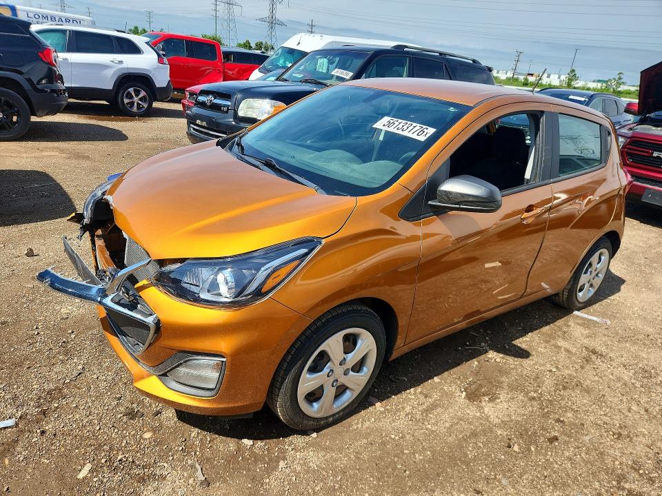 Продажа на аукционе авто 2020 Chevrolet Spark, vin: KL8CB6SA0LC465003, номер лота: 56133176