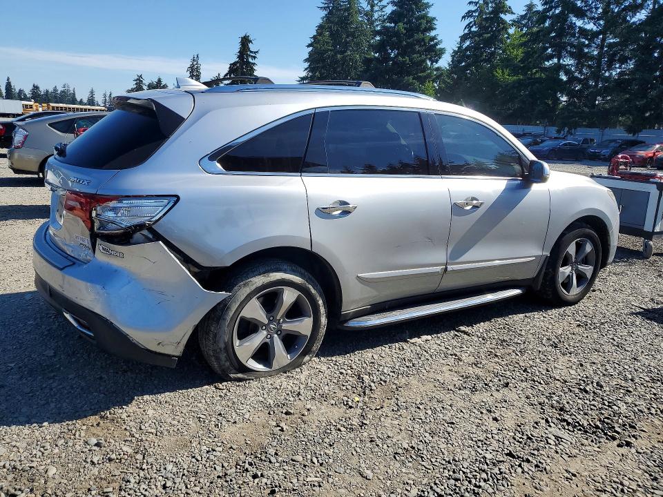 2014 Acura Mdx მანქანა იყიდება აუქციონზე, vin: 5FRYD4H24EB003317, აუქციონის ნომერი: 57726276