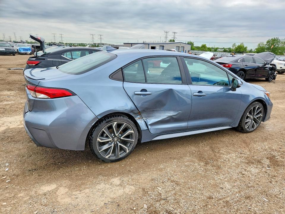 Aukcja sprzedaży 2021 Toyota Corolla, vin: 5YFS4MCE1MP065205, numer aukcji: 55788406