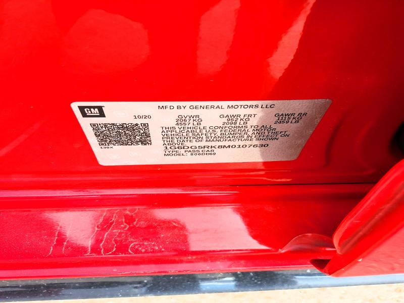 Aukcja sprzedaży 2021 Cadillac Ct4, vin: 1G6DG5RK8M0107630, numer aukcji: 56054386