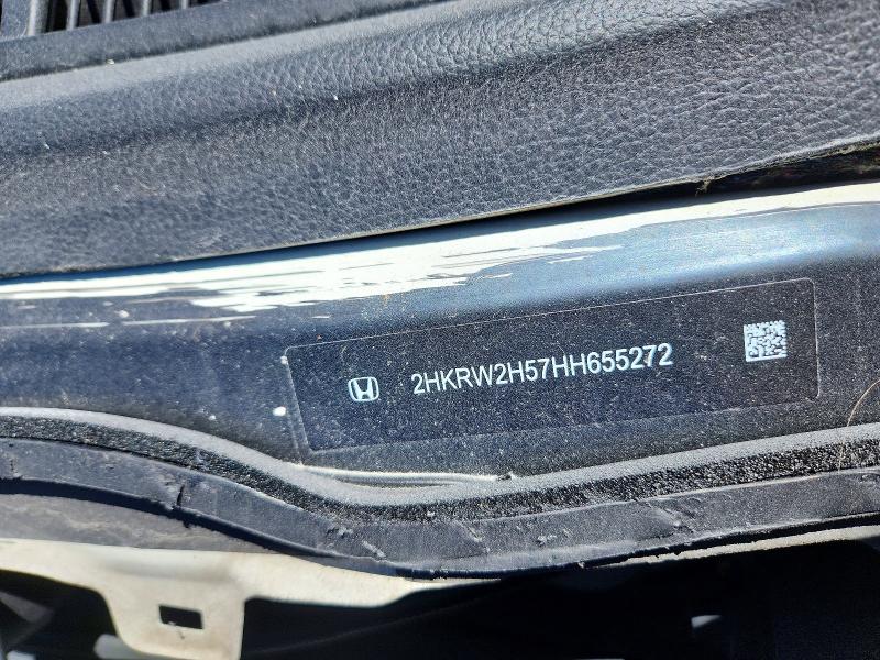 Продаж на аукціоні авто 2017 Honda Cr-v, vin: 2HKRW2H57HH655272, номер лоту: 58082406
