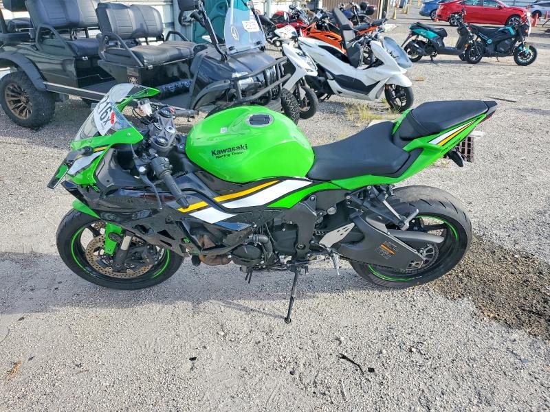 57892216 :رقم المزاد ، JKBZXJK12SA007324 vin ، 2025 Kawasaki Zx636 مزاد بيع