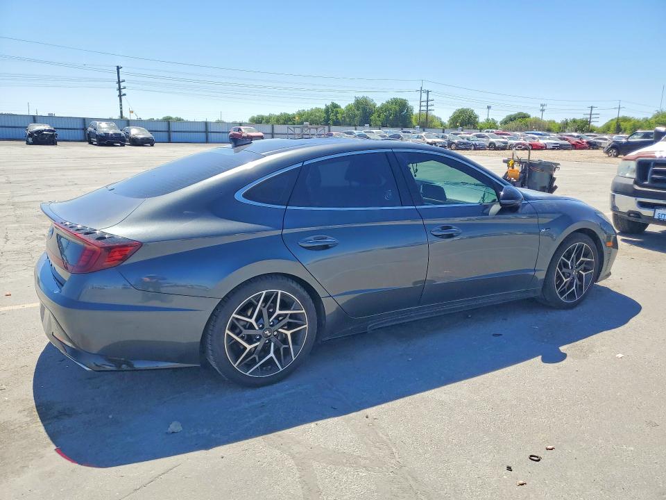 2022 Hyundai Sonata მანქანა იყიდება აუქციონზე, vin: KMHL14JC1NA224692, აუქციონის ნომერი: 57253106