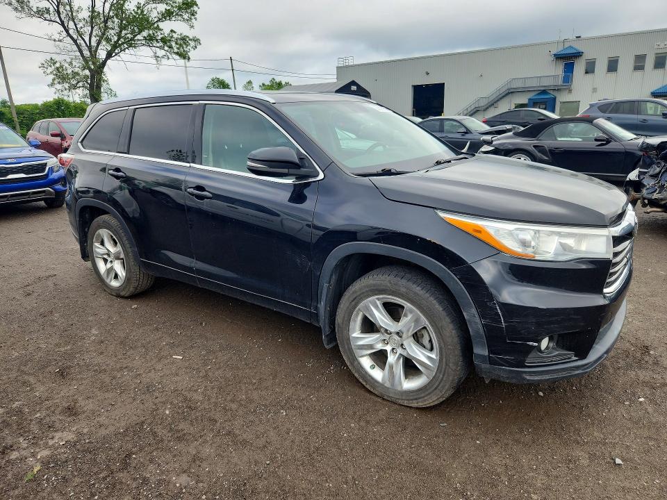 Продажа на аукционе авто 2015 Toyota Highlander, vin: 5TDDKRFH5FS088420, номер лота: 56807056