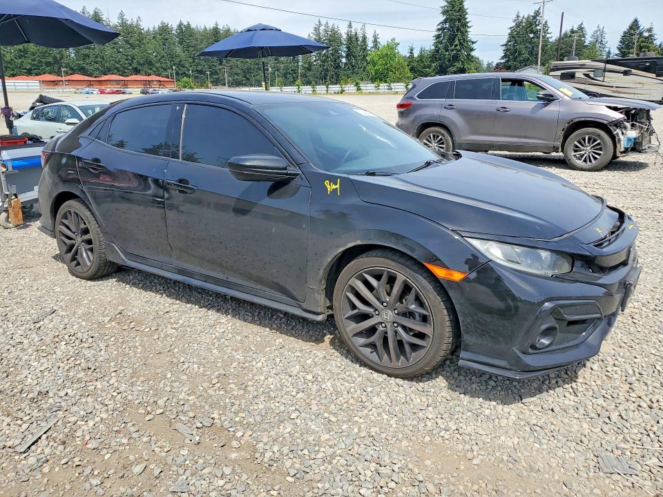 58468586 :رقم المزاد ، SHHFK7H40MU409609 vin ، 2021 Honda Civic مزاد بيع