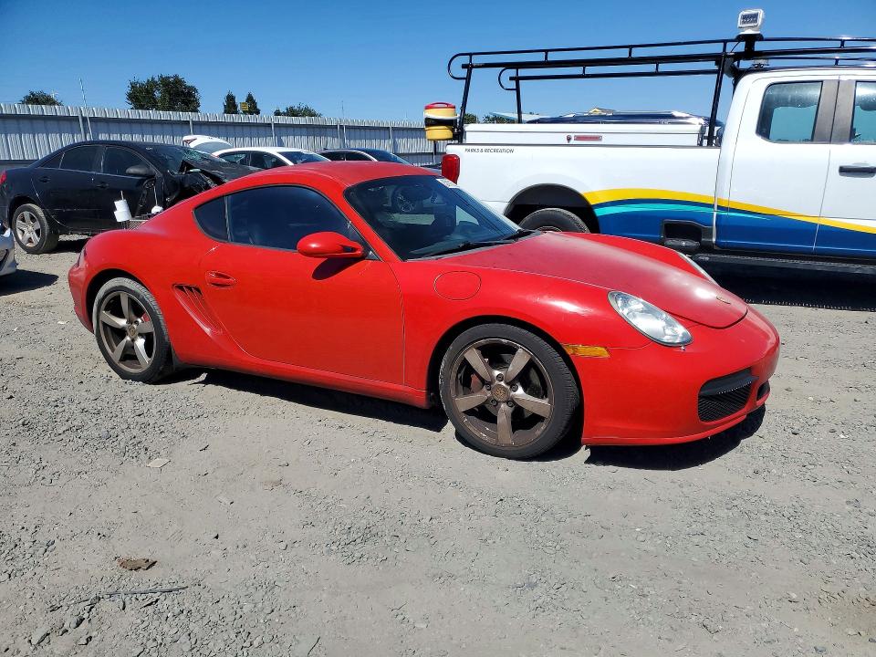 Продажа на аукционе авто 2007 Porsche Cayman, vin: WP0AB29877U781671, номер лота: 57115216