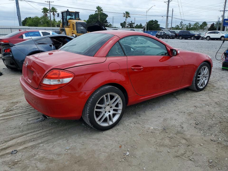 2008 Mercedes-benz Slk მანქანა იყიდება აუქციონზე, vin: WDBWK54FX8F187500, აუქციონის ნომერი: 56053816