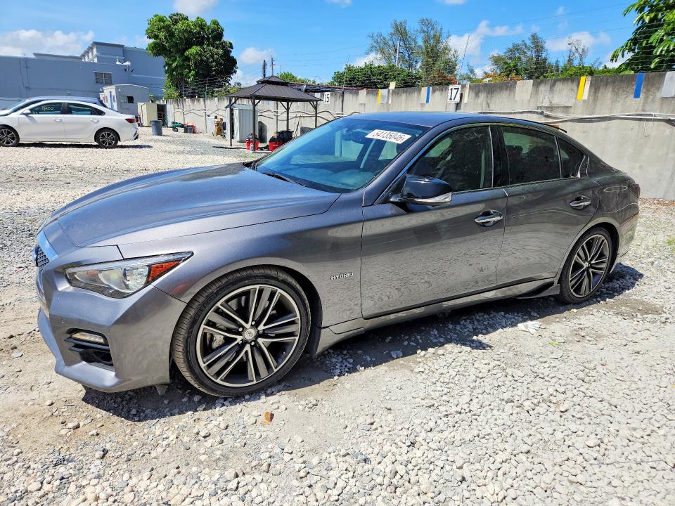 Продажа на аукционе авто 2014 Infiniti Q50 Hybrid, vin: JN1AV7AP3EM690484, номер лота: 54135046